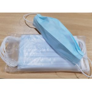 Elastic Earloop Non Woven Fabric Disposable Face Mask