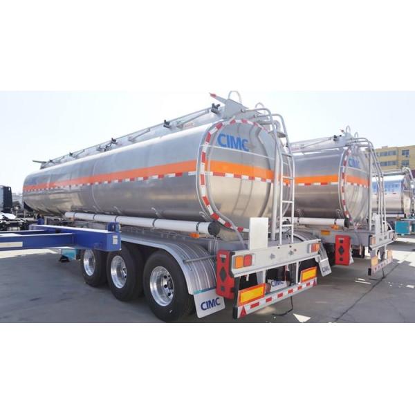 38000 Litres Aluminum Tanker Trailer for Sale with Best Price