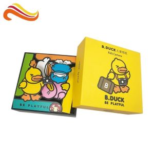 Hard Cardboard Packaging Box Gloss / Matt Lamination With Lid Printing Riddles