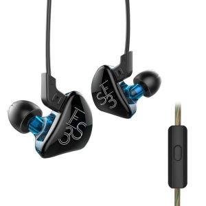 KZ ES3 100% Original 1DD 1BA Hybrid Dynamic And Balanced Armature Headset In Ear Sport Earphone