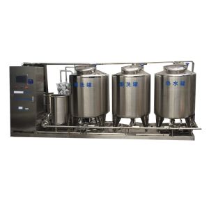 Fully Automatic Cip Cleaning System In Food Machinery Industry