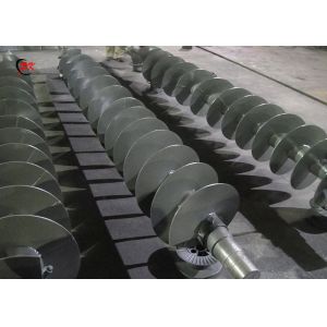 Overloading Tube Auger Screw Conveyor Bulk Materials Carbon Steel