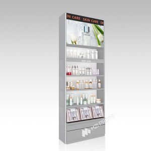 Cheap YHeS-P7 Multi-Level Lighting System Skincare Display Cabinet with 60mm Light Box for sale