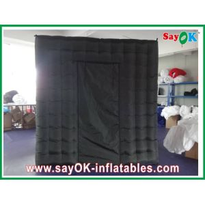 Photo Booth Wedding Props Versatile Black Inflatable Photo Booth With Two Doors