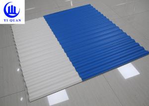 China Plastic PVC Roof Tiles Building Material Roof Fireproof Sheets on sale