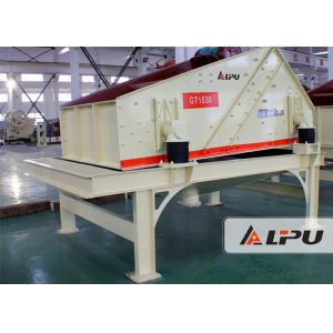 Vibration Frequency 1450 R/Min Sand Dewatering Screen In Sand Washing Plant