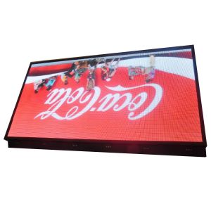 5mm Pixel Pitch Cold Rolled Iron Cabinet P5 Outdoor Double Sided LED Advertising