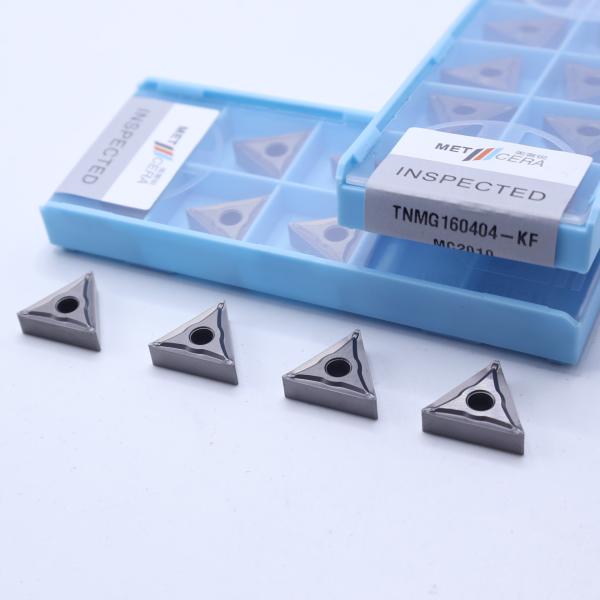 Quality Uncoated Cermet Turning Insert, Negative Inserts TNMG160404-KF MC2010 wholesale