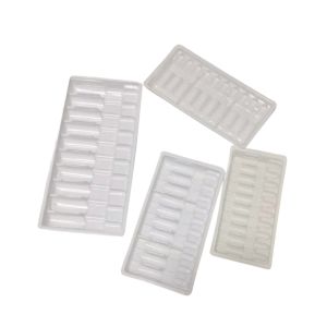 Medicine PET ampoule tray water injection ampoule tray customization