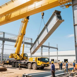 Q235B Steel Structure Building Customized Metal Workshop