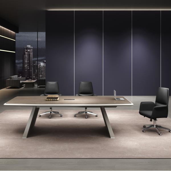 Modern Simple Office Funiture Rectangular Negotiation Conference Meeting Room