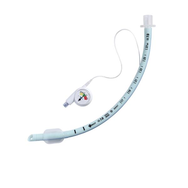 Ultra-Soft Blue PVC Endotracheal Tube With patented pressure monitor CE ISO