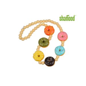 Shamood Donut Shape Colorful Hanging Air Freshener