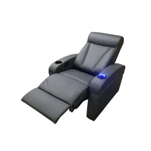 China Upholstered 4 Seat Movie Theater Modern Recliner Chair on sale