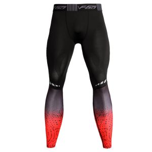 Athletic Tights Custom Rash Guard Moisture Wicking Dye Sublimation Printing