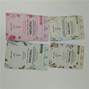 New Design Customized Size and Colors Available Flat Pouches Packaging for Food