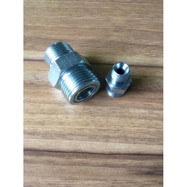 Quality High Pressure Straight ORFS Male O Ring To BSP Male Hydraulic Hose Adapters wholesale