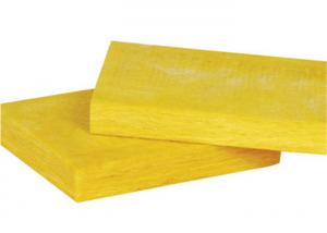 China Stable Harmless Fibreglass Insulation Board , Fireproof Glass Wool Insulation Blanket on sale