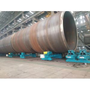 Wind Tower Sections Assembly Fit Up Rotator Traverse Hydraulic 250T Turning Roll
