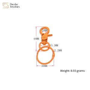 Metal Lobster Claw Clasps Keychain Swivel Key Rings For Diy Key Rings Toy Bag