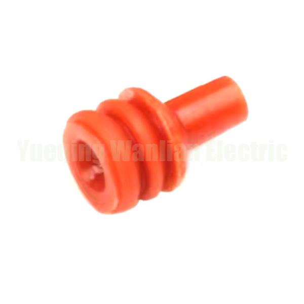 Quality Red 184140-1 Automotive Plug Rubber Seal Super Wire Seals For Auto Connector wholesale