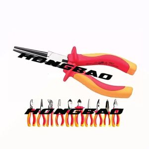 Buy cheap 6 " VDE Hand Tools Insulated Long Round Nose Pliers 1000 Volt Insulated Tools from wholesalers