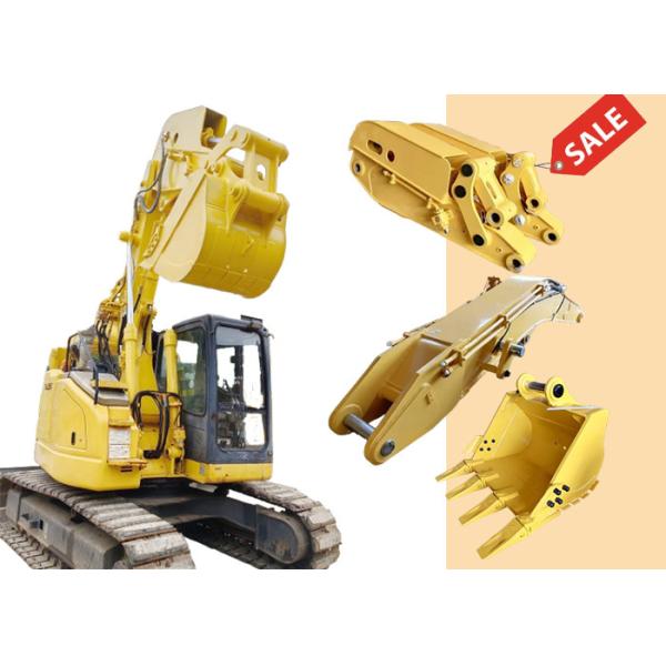 Quality Thicker Plates Excavator Short Arm With Bucket / Breaker Digging Tunnel wholesale