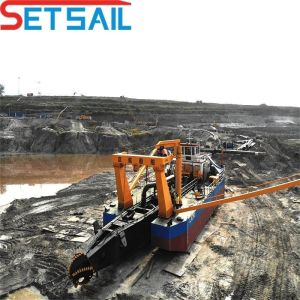 8 Inch Hydraulic Cutter Suction Dredging Sand Machine for Dredging Depth of 8