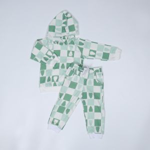 Cheap Organic Cotton Fabric Heavyweight Pullover Sweatshirt 190gsm Jersey With Full Print For Christmas for sale