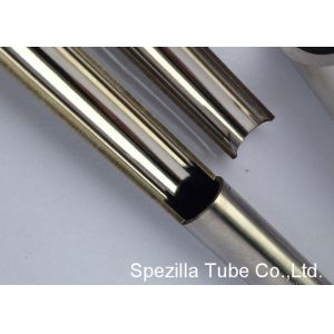 Seamless High Purity Stainless Steel Tubing Custom Lengths / Sizes 0.4um Surface