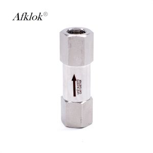 Stainless Steel Air Compressor Strainer , 1/4" High Pressure In Line Gas Filter