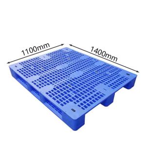 1400 X 1100 X 150 Nestable Plastic Pallets Lightweight For Stacking Conveying
