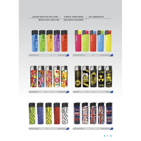 Hunan Dongyi High Quality EUR Standard Plastic Electric Cigarette Electric Lighter Children Resistance