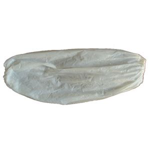 Cheap Polyethylene Medical Arm Sleeves Waterproof Protective With Bound Elastic Openings for sale