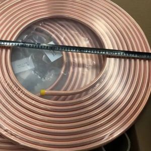 China ASTM B280 Copper Coil Tube C12200 C24000 In Air Conditioning Refrigeration on sale