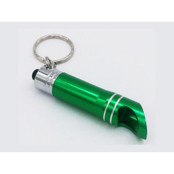 Promotional Personalized Anodized Laser Etch Aluminum Keychain Beer Bottle