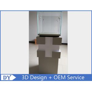 Manufacturer supplier modern simple style glass display cabinets with custom