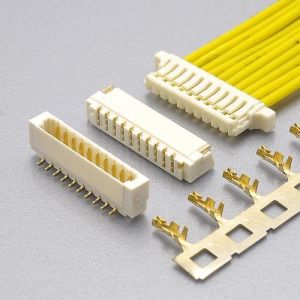 1.0mm Wire To Board Connector Wafer Right Angle SMT Type 2Pin-20Pin SMxxB SRSS