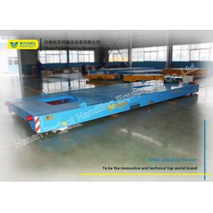 Automation Operation Heavy Duty Plant Trailer / Motor Material Transfer Trolley