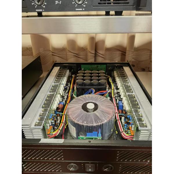 Quality 2X2000W Professional Power Amplifier High Power Reliable Performance wholesale