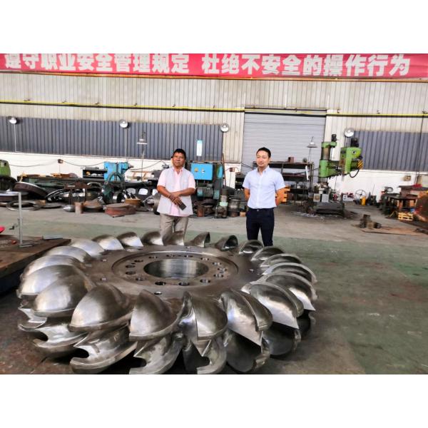 Francis Kaplan Hydro Turbine Generator 200rpm 300rpm Pelton Turbine Generator