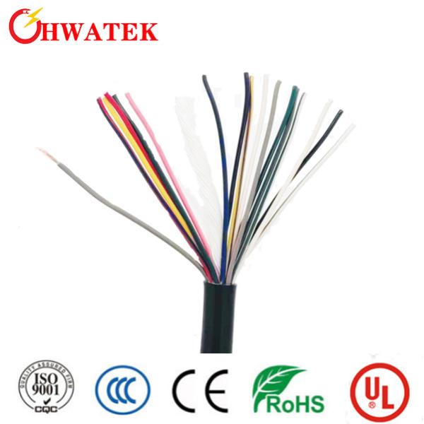 Quality 18Cx24AWG Shielded ATC Grey FRLSH Cable Custom Made wholesale