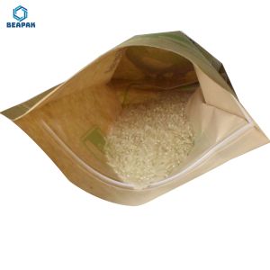 Custom Printed Resealable Spices Biodegradable Coffee Bags