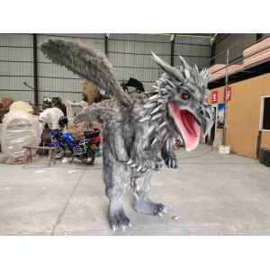 Artificial Interactive Realistic Dinosaur Costume Customized For Outdoor