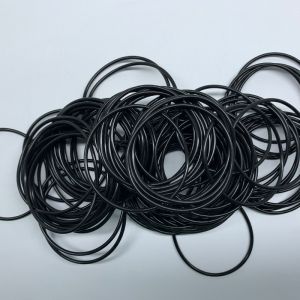 Customized Silicone O Ring Black Small Buna NBR Seal FKM Rohs Reach Compliant