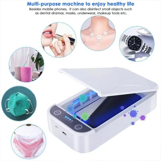 Quality Non Ozone Portable UV Light Smart Phone Sterilizer With Aromatherapy Function wholesale