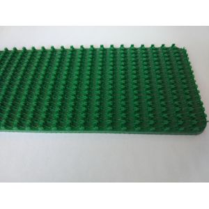 Grip Pattern Petrol Green PVC Conveyor Belt Replacement High Performance Wear