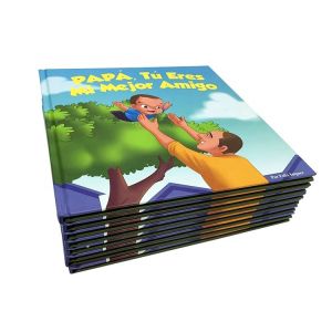 CMYK Hardcover Personalized Children'S Books with sleeves Cardboard