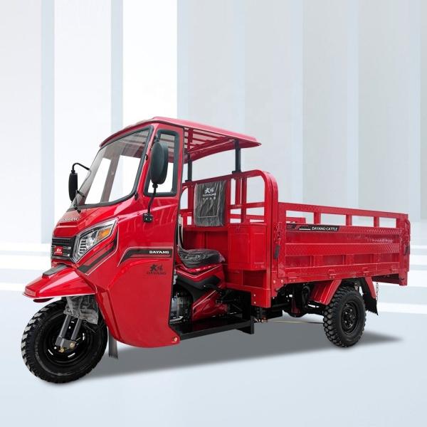 Rear Spring Leafs Tricycle Cargo Motor Tricycle with Dependable Engine