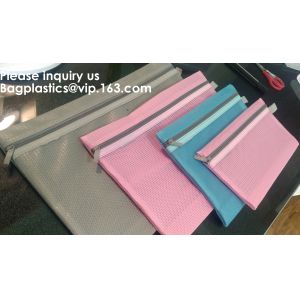 A4 Office File Folder Zip Lock Mesh Color Package Clear PVC Document Bag,File
